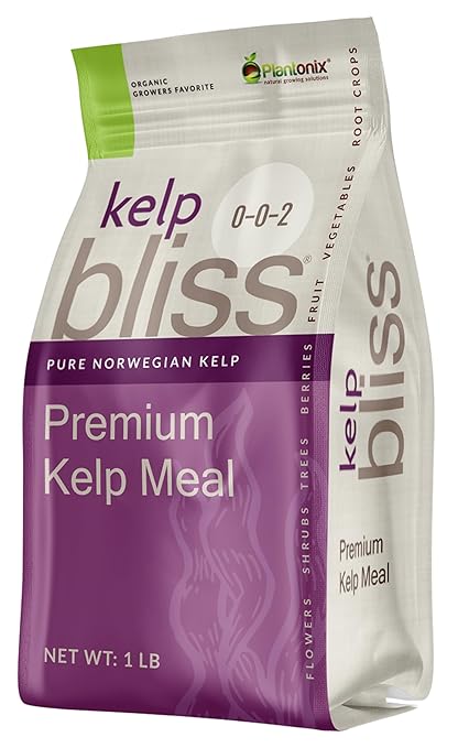 Worm Bliss (1 Qt) + Neem Bliss (1lb) + Kelp Bliss (1lb) - Organic Worm Castings for Plants - Neem Meal Fertilizer - Kelp Meal Fertilizer - Organic Fertilizers for Plants, Flowers, & Gardening