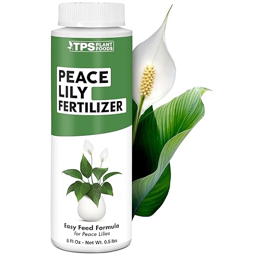 Peace Lily Fertilizer – Liquid Peace Lily Plant Food for Indoor Plants, Supports Blooming & Healthy Growth, 8 oz