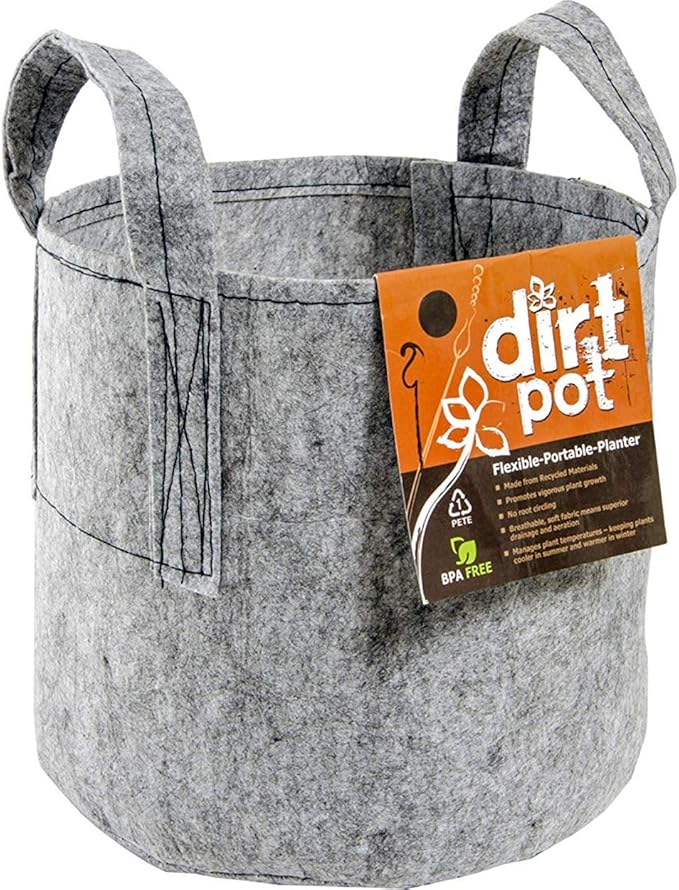 Dirt Pot HGDB10 Dirt Bag Reusable Planting Pot, 10 Gallon