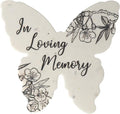 Plantable Wildflower Seed Paper - 48pcs Black & White Butterfly-Shaped for Funeral Favors, Memorial Gifts, & Sympathy Gifts for Loss of Father and Mother