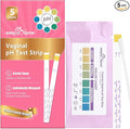 Easy@Home Vaginal pH Test Strips: [5 Pack] Yeast Infection & BV (Bacterial Vaginosis) Testing Kit for Women with Swabs, Feminine pH Balance Health Tests, at Home pH Level Tester #EVPH-S