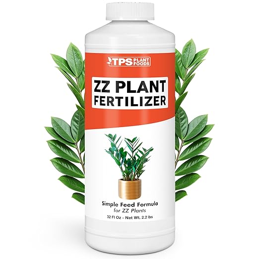 ZZ Plant Fertilizer – Liquid Plant Food for Glossy Green Leaves, Stronger Roots & Healthy New Growth, 32 oz