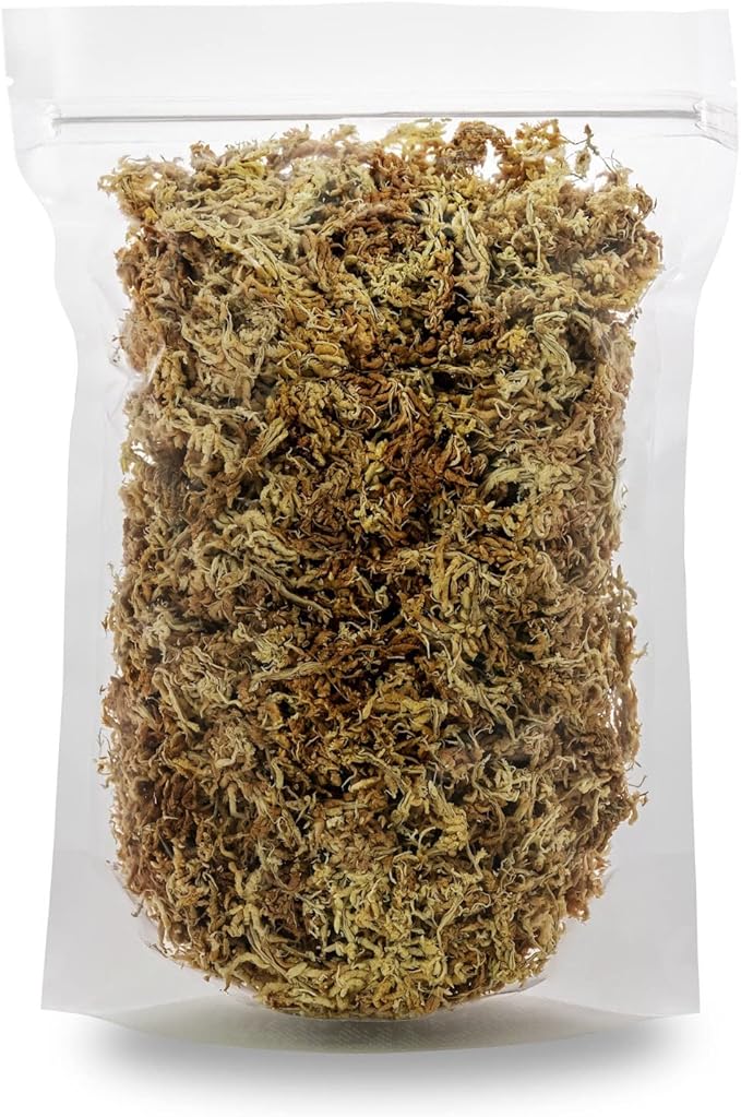 Premium New Zealand Sphagnum Moss by Gardenera - 10 Quart - Organic Hand Mixed Long Fibered Sphagnum Moss Orchid (2 Bags of 5 Quart)