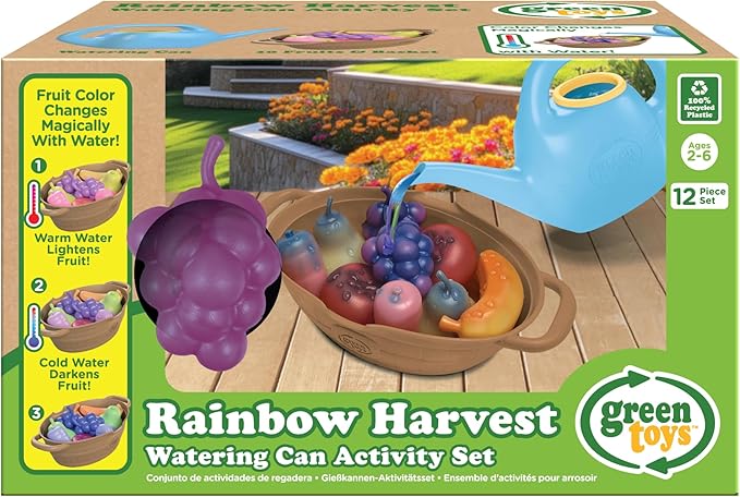 Rainbow Harvest Watering Can Set