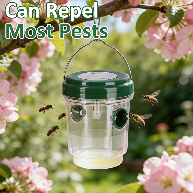 3 Pack Wasp Traps Outdoor Hanging