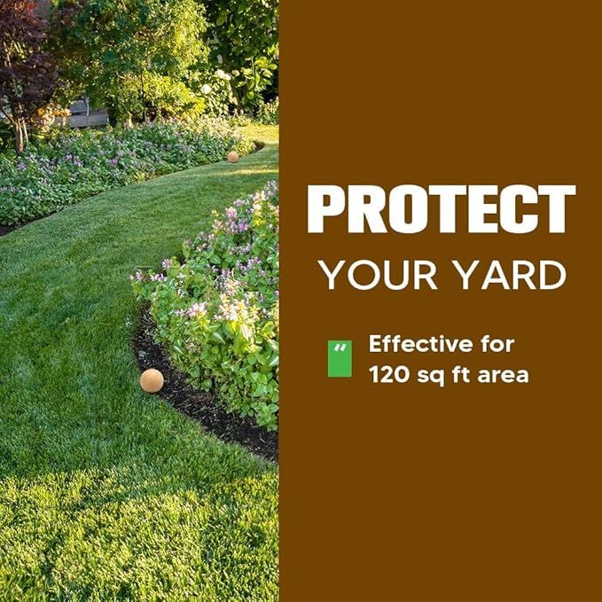 Mole Repellent, Gophers Repellent, Vole Repellant Outdoor, Groundhog Deterrent, Armadillo Repellent for Garden, Mole Control, Keep Mole Out of Yard, Safe Around Pet & Plant-8P
