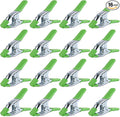 SWANLAKE 16-Piece 6 inch Spring Clamp, Heavy Duty Metal Spring Clamps, Backdrop Clips, 2.4 inch Jaw Opening