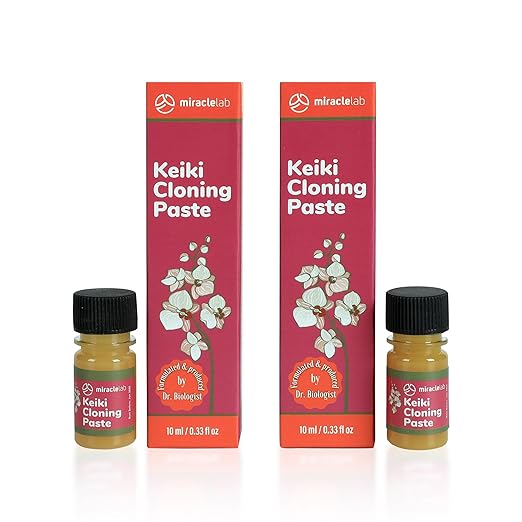 Keiki Cloning Paste - Special Cytokinin Formula Gives a New Baby Orchid (Keiki) in Weeks - Can Be Used on All Kinds of Orchids and Also House Plants (2 Pack)