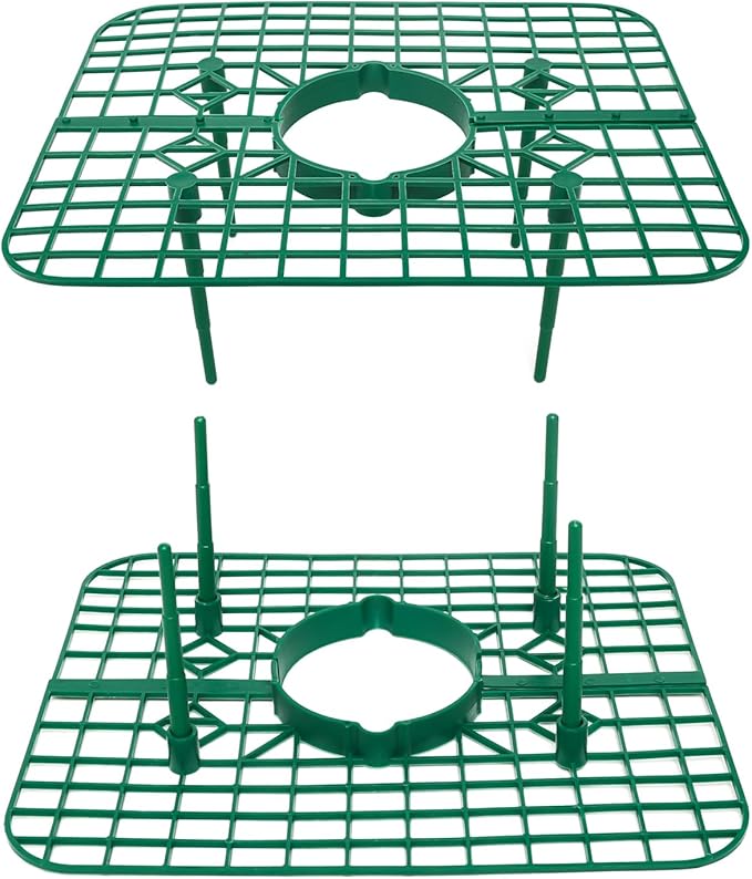 GOONMILL 10 Pack Strawberry Plant Support, Strawberry Planting Stand, Keeping Strawberry Plants Clean, Strawberry Growing Racks, Strawberry Growing Frame