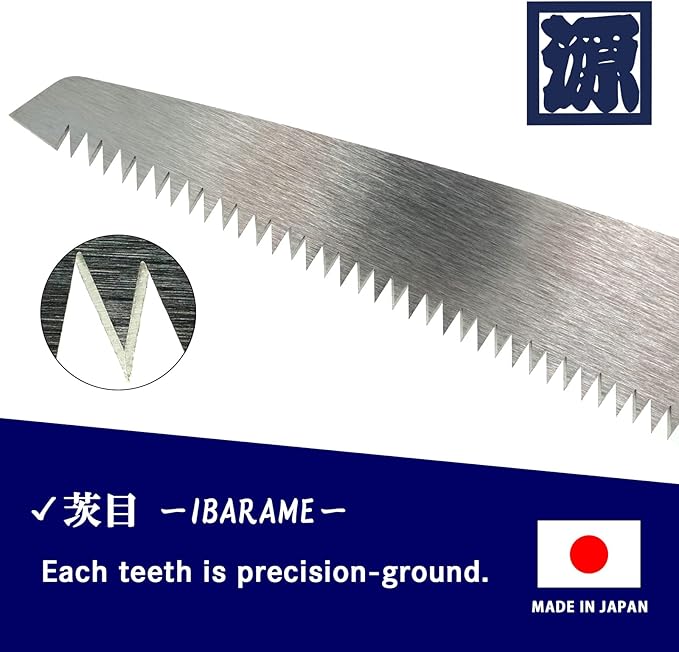 Japanese Folding Saw for Bonsai Gardening Woodworking Tree Limbs, KAKUGEN 7inch blade length lightweight handle handsaw pruning saw