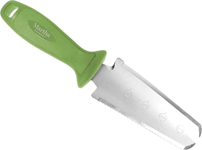 Martha Stewart MTS-HHK Hori-Hori Garden Knife with Serrated & Sharp Edges