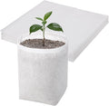 Fabric Grow Bags - 12.6x13.4 inches Breathable Seed Starter Plant Grow Bags for Seedling Pots, Nursery Pots for Plants, 50pcs