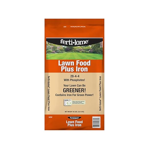 Fertilome (10757) Lawn Food Plus Iron 28-4-4 (40 lbs.)