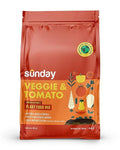 Sunday Garden Naturals Veggie + Tomato Plant Food Mix - Boost Growth in Vegetables, Tomatoes & Herbs - 5-4-5 NPK Mix - for Indoor & Outdoor Use - Feeds for 4-6 Weeks, Use While Planting! 4 lb. Mix