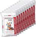Michigan Peat 10 Pack Garden Magic General Purpose Moisture Retaining Potting Soil Mix for Indoor and Outdoor Planting, 40 lb Bag