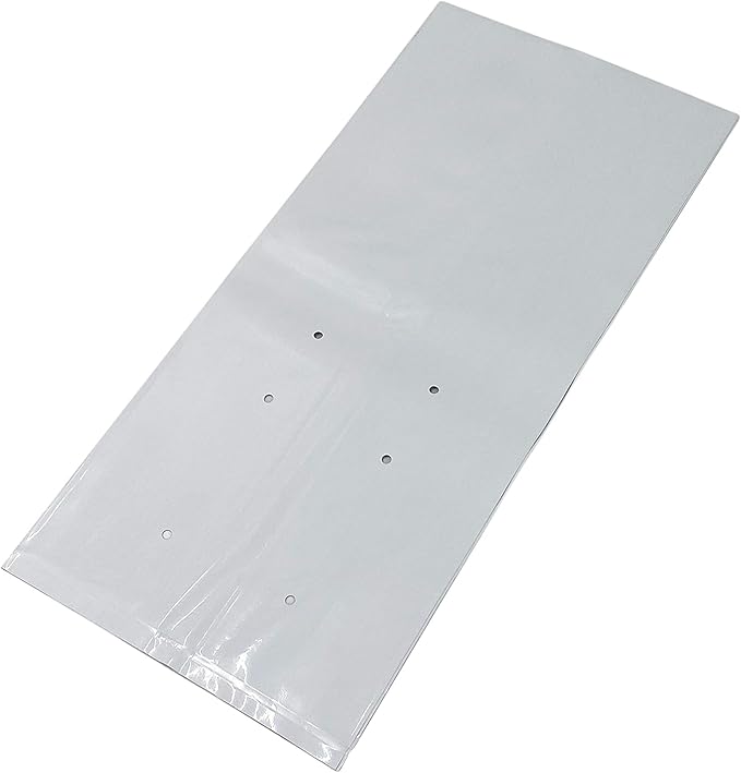 TEXALAN(R Plastic Grow Bags Poly Planters Panda Film Black and White 7 Gallon 25pcs