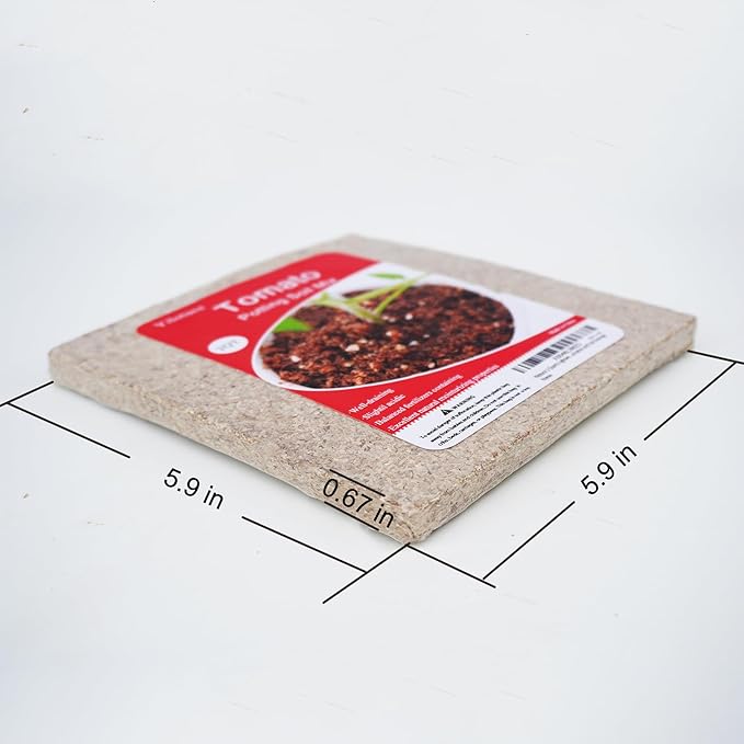 2 Quarts Lightweight Tomato Potting Soil, Premium Potting Soil Outdoor and Indoor, Long-Lasting Moisturisation and Fast Drainage