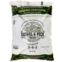 Bushel & Peck Organic Compost Fertilizer 5-4-3 - Pelleted Poultry Manure | OMRI Listed | Natural Soil Amendment for Gardens, Flowers, Vegetables & Lawns (25 Pounds (1 Bag))
