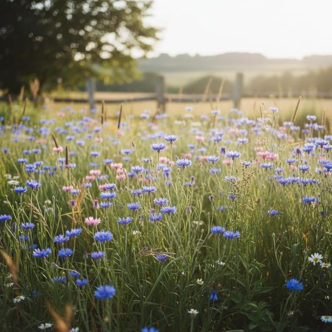 2000 Cornflower Seeds for Planting, Bachelor Button Blue Flower Seeds, Flower Seeds to Plant Outside, Perennial Wildflower Seeds