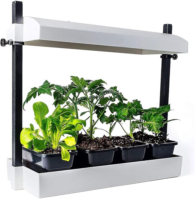 SunBlaster SL1600219 LED Indoor Micro Growlight Garden HomeGrowing Kit White