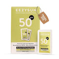 SPF 50 Sunscreen and Insect Repellent Snap Packets - Sunscreen Travel Size Bug Repellent with Citronella Oil, Lemongrass, and Neem Oil - Reef-Safe Repellent - 10 Snap Packets (0.27 fl oz each)
