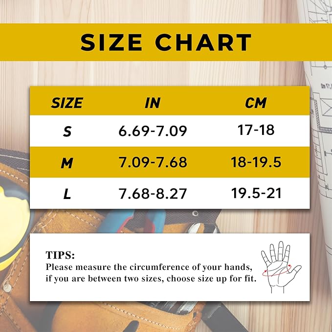Womens Work Gloves Touch Screen Working Grip Glove for Yardwork Gardening Gloves Khaki