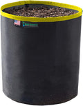 Grow Bag 3 Gallon, Planting Pots - Colorful Plant Grow Bags Pots Gardening Vegetable - Air Pruning Mesh Fabric Plant Container - (Black/Yellow)