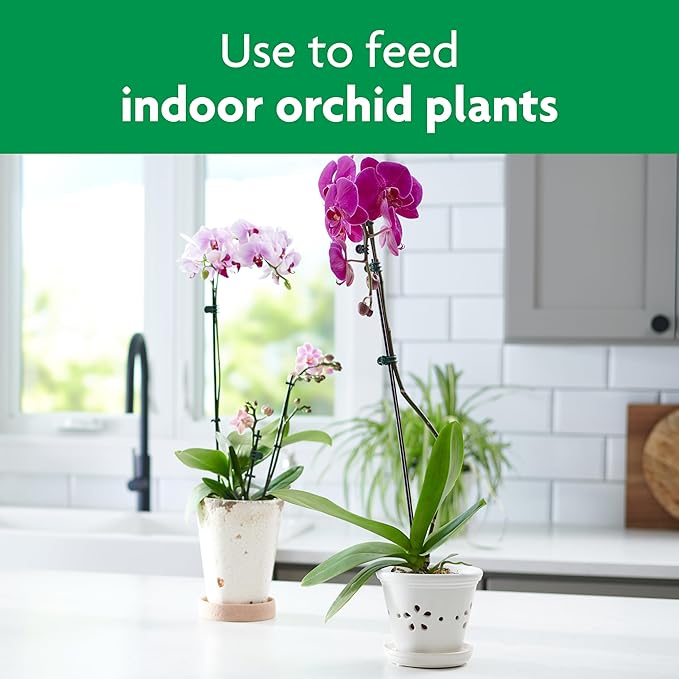 Miracle-Gro Ready-To-Use Orchid Plant Food Mist, 8 oz., Orchid Food Feeds Plants Instantly, 2-Pack