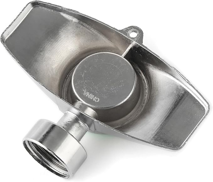 Metal Spot Sprinkler, Lawn Sprinkler for Yard with Gentle Water Flow for Small Area-Coverage Up to 30FT, Watering Sprinkler Head for Hose