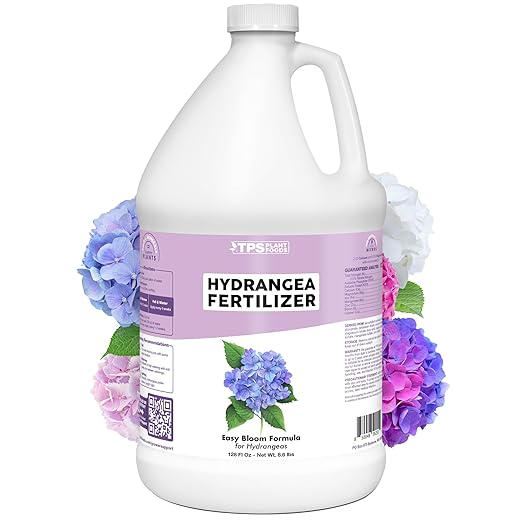 Hydrangea Fertilizer for Acid Loving Plants, Liquid Plant Food, 1 Gallon (128 oz)