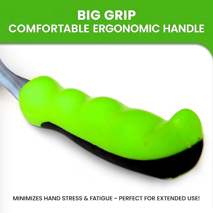 Garden Guru Heavy Duty Hand Weeder Tool with Big Grip Ergonomic Handle - Weed Puller for Planting, Weeding, Flower & Vegetable Care in Lawn Garden Yard | Rust Resistant - 1 Case (50 Pcs)