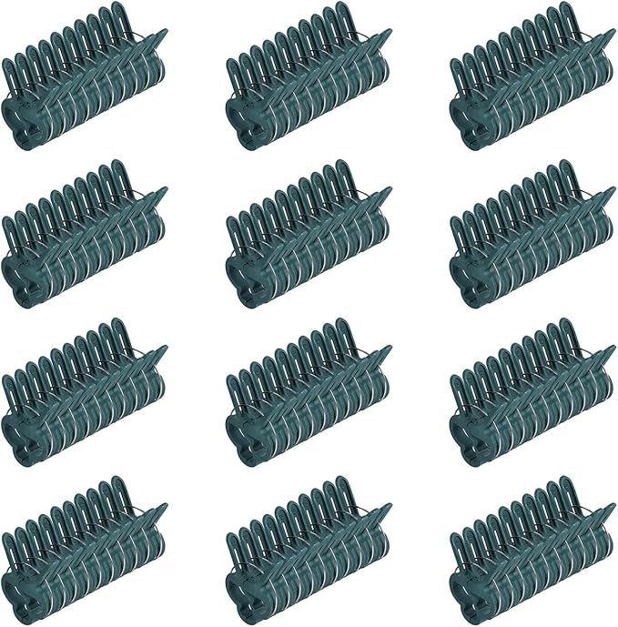 Plant Clips for Climbing Plants, Tomato Clips and Garden Clips for Vine Support, Plant Support Clips for Tomatoes and Garden use (Green, 120small)