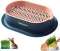 Cat Grass Planter for Indoor Cats (No Seeds Included) Hydroponic Pet Grass Seeds Growing Trays Soilless Wheatgrass Planting Pot