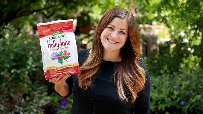 Espoma Organic Holly-Tone 4-3-4 Natural & Organic Evergreen & Azalea Plant Food; 36 lb. Bag; The Original & Best Fertilizer for All Acid Loving Plants Including Rhododendrons & Hydrangeas.