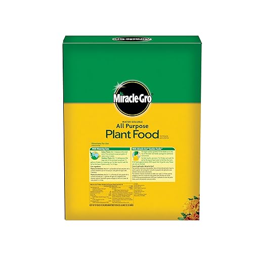 Miracle-Gro Water Soluble All Purpose Plant Food - Fertilizer For All Indoor or Outdoor Plants including Roses, Flowers, Vegetables, Houseplants, Trees, and Shrubs, 10 lbs.