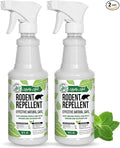 Mighty Mint Peppermint Oil Rodent Repellent Spray – Natural Indoor & Outdoor Control for Mice and Rats – Plant-Based, Extra-Strong Formula - 16 oz (Pack of 2)