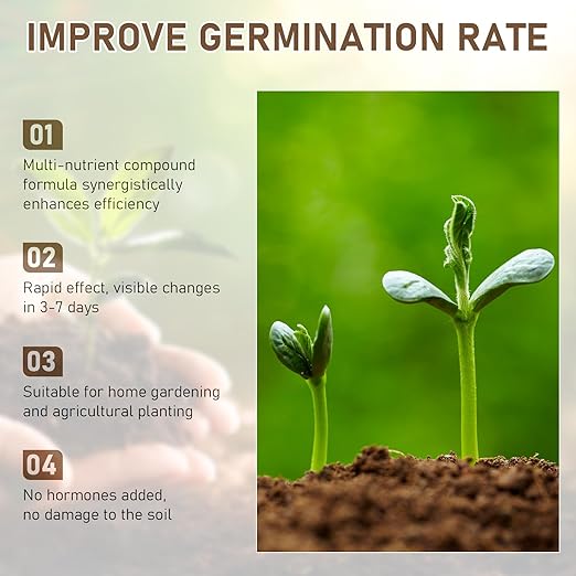 Soil Activator, Soil Revitalizer & Soil Conditioner for Plants, Supports Root Development & Nutrient Absorption for Lawn Garden Indoor Outdoor Plants, 200G