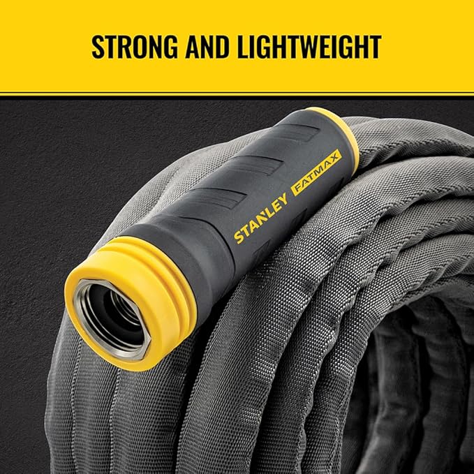 FATMAX® 75 ft x 5/8 in Heavy-Duty EXOJACKET® Fabric Garden Hose - BDS7390