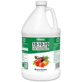 Liquid 10-10-10 Fertilizer for Vegetables, Triple Ten NPK Plus Iron and Micros, Liquid Plant Food 128 oz (1 Gallon)