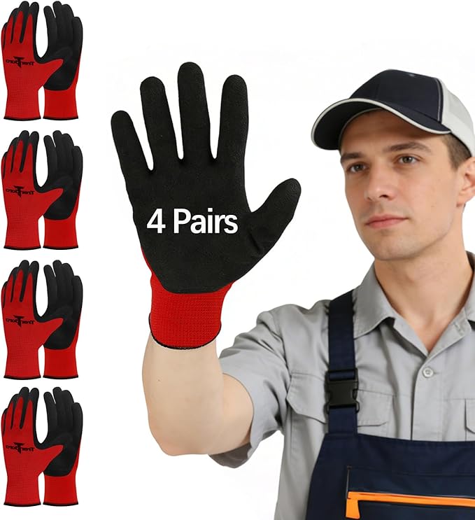 gardening gloves,garden gloves for women,Breathable latex dipped,Suitable for weeding and warehouse handling