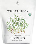 Organic Wheatgrass Seeds (16 oz) – Non-GMO, Heirloom Seeds for Sprouting and Microgreens