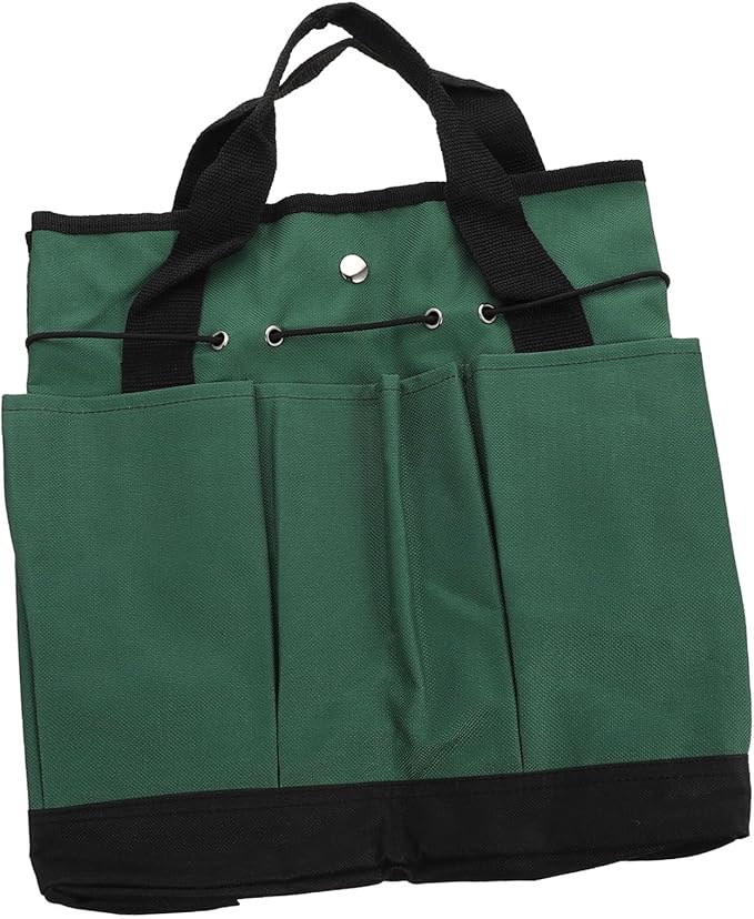 Uonlytech Gardening Tool Bag Organizer High Capacity Oxford Cloth Tote Handles Portable Garden Tool Storage for Lawn Care Gardening Accessories and Yard Work