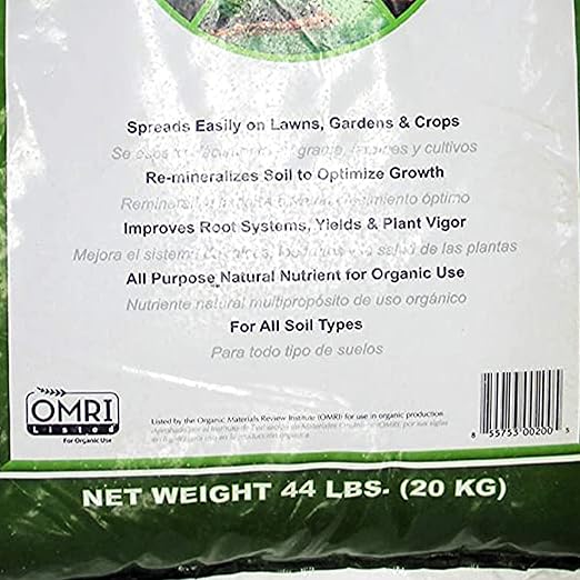 AZOMITE® Granulated Natural Trace Mineral Fertilizer & Soil Amendment – OMRI Listed® for Organic Use – Mined in Utah