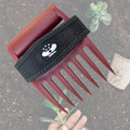 UpBloom - Garden Hand Cultivator Includes 2 Pairs of Spandex Gardening Gloves - ergonomically Designed to rake, dig, Weed, Plant, Aerate and Cultivate Vegetable and Flower beds (Large)