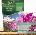 Outsidepride Sensation Mix Cosmos Bipannatus Seeds - 1 lb. Annual, Drought-Tolerant, Self-Sowing, Mixed Flower Seeds for Planting Outdoors, Easy-Grow Pollinator Garden & Cut Flowers (AAS Winner)