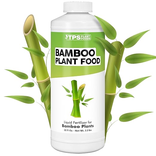 Bamboo Plant Food, Complete Liquid Bamboo Fertilizer, 32 oz (1 Quart)