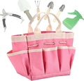 Gardening Tool Organizer – Sturdy Oxford Cloth Bag, Wear Resistant Construction, Easy Carry Design, Compact Multi Pocket Feature, Convenient Access Storage | Ideal Storage Solution Gloves Scissors