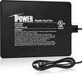 iPower Reptile Heat Pad 6X8 Inch 8W Under Tank Terrarium Warmer Heating Mat for Turtle, Lizard, Frog, Snake, Reptile, and Other Small Animals