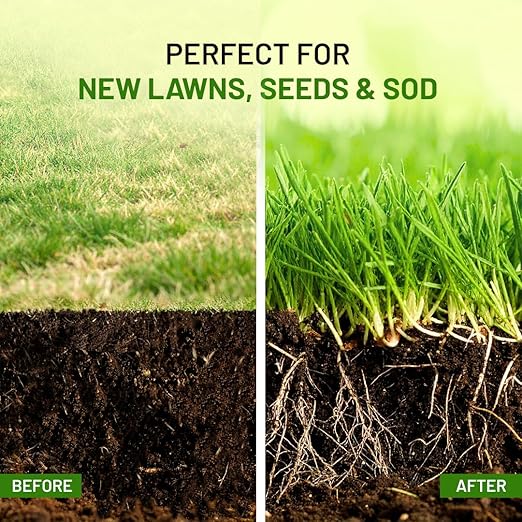 Covington ProLine 16-21-2 Liquid Lawn Starter Fertilizer (32 oz) – High Phosphorus Lawn Food for Seed, Sod & Spring Grass, New Turf – Concentrated Fertilizer for Strong Root Growth & Early Green-Up