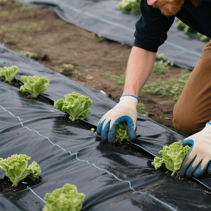 Garden Landscape Fabric Weed Barrier Fabric Heavy Duty,Weed Blocker Fabric, Geotextile Fabric Under Gravel,Garden Tarp to Prevent Weeds, Landscaping Fabric, Driveway Fabric (3ft x 180ft)